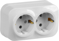 Розетка IEK Glory ERH21-K01-16 (белый) -
