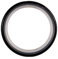 Набор колец для штор Lm Decor YR003 16/19мм (черный матовый, 10шт) - 