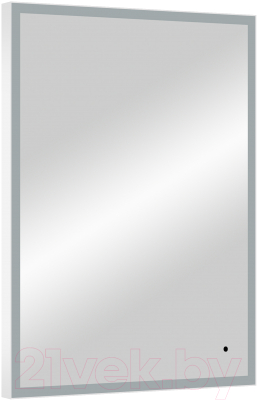 Зеркало Континент Solid White Led 60x80 (реверсивное крепление, бесконтактный сенсор)