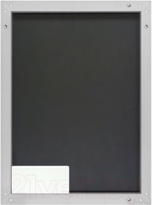 Зеркало Континент Solid Silver Led 60x80 (реверсивное крепление, бесконтактный сенсор)