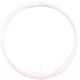 Набор колец для штор Lm Decor YR001 25мм (белый глянец, 10шт) - 