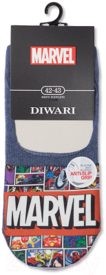 Изображение товара Подследники Diwari Marvel 128 (р.27, темный джинс)