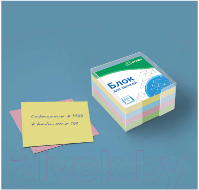 Изображение товара Блок для записей Стамм Basic / БЗ-884401