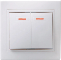 

Выключатель IEK, Кварта EVK21-K01-10-DM