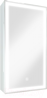 Шкаф с зеркалом для ванной Континент Allure Led 35x65 R (с бесконтактным сенсором)