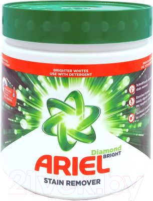 Пятновыводитель Ariel Diamond Bright для тканей порошкообразный для белого (500г)