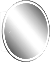 Шкаф с зеркалом для ванной Континент Torneo White Led D 700 (с нейтральной подсветкой) - 