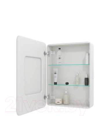 Шкаф с зеркалом для ванной Континент Elliott Led 60x80 R (с бесконтактным сенсором, нейтральная подсветка)