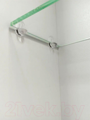 Шкаф с зеркалом для ванной Континент Elliott Led 60x80 R (с бесконтактным сенсором, нейтральная подсветка)