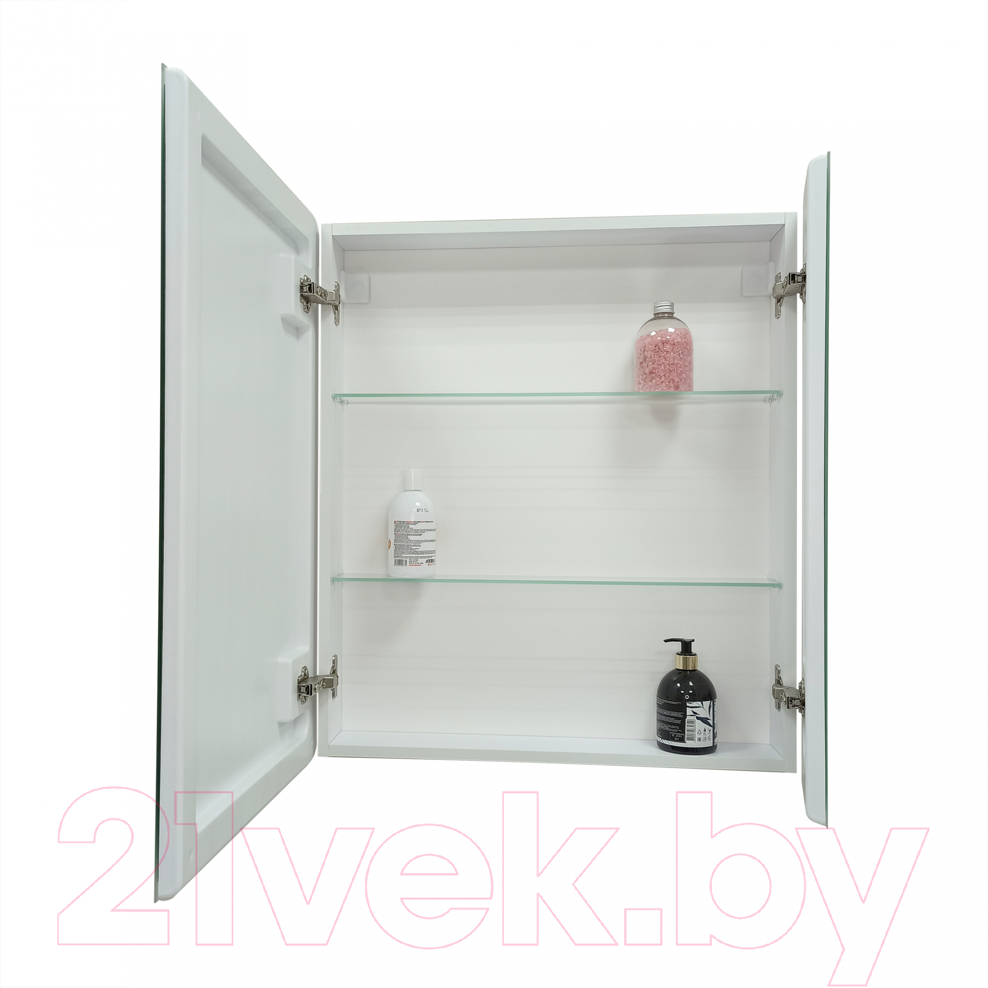 Шкаф с зеркалом для ванной Континент Emotion Led 70x80
