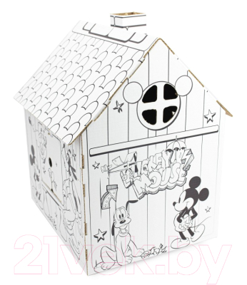 Детский игровой домик ND Play Домик-раскраска Микки Маус / 299142