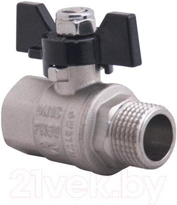 Шаровой кран Gappo ВР-HР 1/2 x 1/2 / G225.04 (ручка-бабочка)