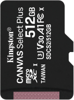 Карта памяти Kingston micSDXC Canvas Select Plus 100R A1 C10 512GB (SDCS2/512GBSP) - 