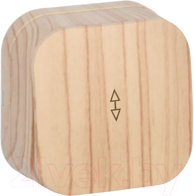 Изображение товара Выключатель IEK Glory EVH12-K34-10 (сосна)