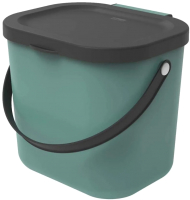 Контейнер для мусора Rotho Albulino / 1030305092 (6л, зеленый) - 