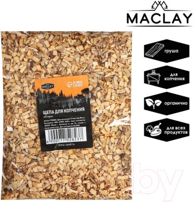 Изображение товара Щепа для копчения Maclay Груша / 7752823