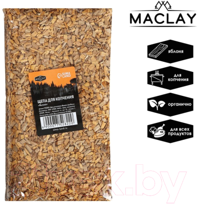 Изображение товара Щепа для копчения Maclay Яблоня / 7752822
