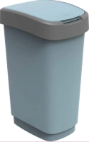 Контейнер для мусора Rotho Twist Eco / 1754506161PC (50л, голубой) - 