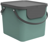 Контейнер для мусора Rotho Albula / 1034405092 (40л, зеленый) - 