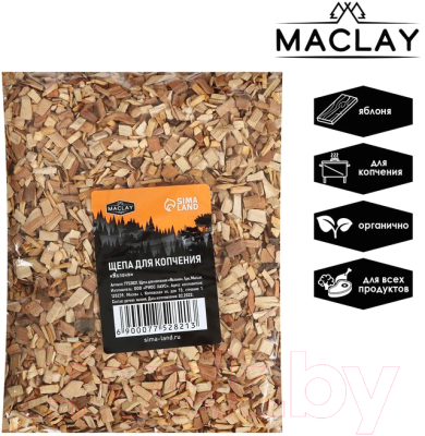 Изображение товара Щепа для копчения Maclay Яблоня / 7752821