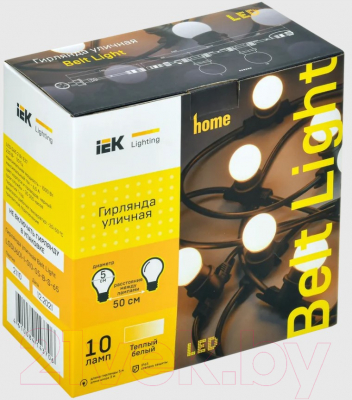 Гирлянда с лампами накаливания IEK LGDU601-1-010-05-B-S-65