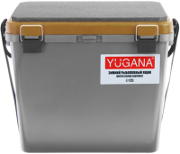Ящик рыболовный Yugana Helios / 5381197 (серый/золото) - 