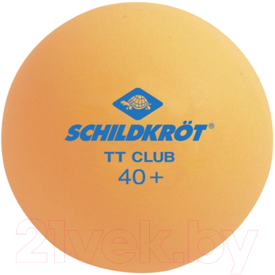 Набор мячей для настольного тенниса Donic Schildkrot 2T-Club / 608538 (120шт, оранжевый)