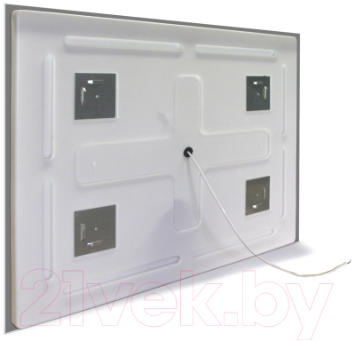 Зеркало Пекам GretaFly 80x120 / GretaFly-80x120dpcl (с подсветкой, сенсором на взмах руки, подогревом, часами)