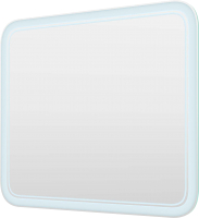 Зеркало Пекам Marta 2 90x80 / marta2-90x80dpcl (с подсветкой, сенсором на взмах руки, подогревом и часами) - 
