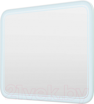 Зеркало Пекам Marta 2 90x80 / marta2-90x80dpcl (с подсветкой, сенсором на взмах руки, подогревом и часами)