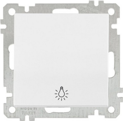 Выключатель Mutlusan 2100-407-0101Z (белый) - 