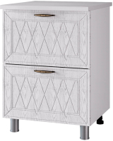 

Шкаф-стол кухонный BTS, Афина 6Р2 F11