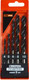 Набор сверл Yourtools По дереву 4/5/6/8/10мм (5шт, твердый сплав) - 