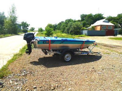 Изображение товара Прицеп для автомобиля Tavials Дон В3618 (лебедка, подкатное колесо)