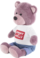 Мягкая игрушка Ronny & Molly Мишка Ронни в футболке с логотипом / RM-R004-21 - 