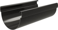 Желоб Grand Line Дизайн 135 ПВХ RAL 9005 (черный) - 