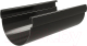 Желоб Grand Line Дизайн 135 ПВХ RAL 9005 (черный) - 