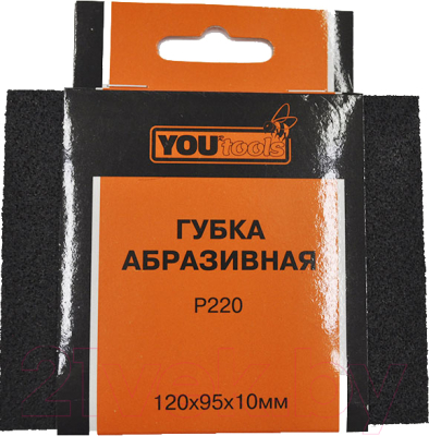 Изображение товара Губка абразивная Yourtools 120х95х10 P220 N5