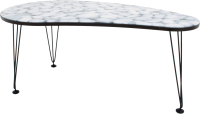 Журнальный столик Мебелик Оникс 2 (черный/Luminar 195) - 