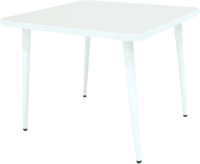 Журнальный столик Мебелик Оникс 3 (белый велюр) - 
