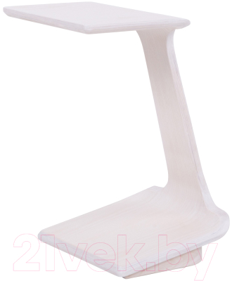Приставной столик Мебелик Неро 2 (белый ясень)