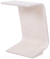Приставной столик Мебелик Неро 3 (белый ясень) - 