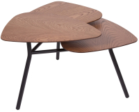 Журнальный столик Мебелик Флорэ (дуб натуральный) - 