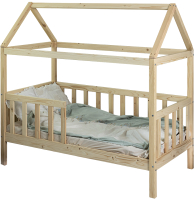 Стилизованная кровать детская Millwood SweetDreams 3 80x160 (сосна натуральная) - 