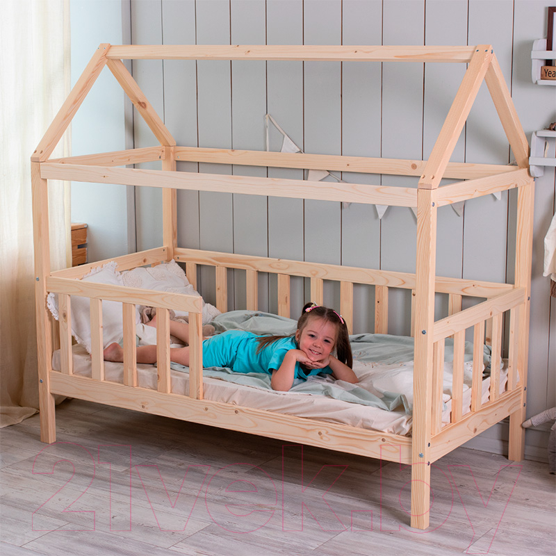 Стилизованная кровать детская Millwood SweetDreams 3 80x160