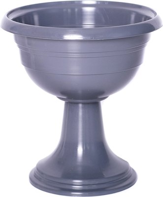Ваза садовая Gardenplast Тюльпан / 84003 (графитовый) - 