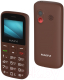 Миниатюра изображения товара Мобильный телефон Maxvi B100ds (коричневый+ЗУ)