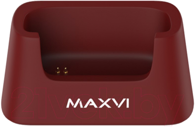 Мобильный телефон Maxvi B100ds (красный+ЗУ)