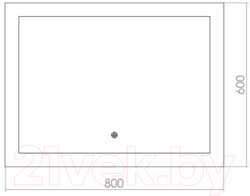 Зеркало Mixline Норма 530907