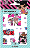 

Набор временных татуировок ND Play, L.O.L. Surprise! Rock / 290527